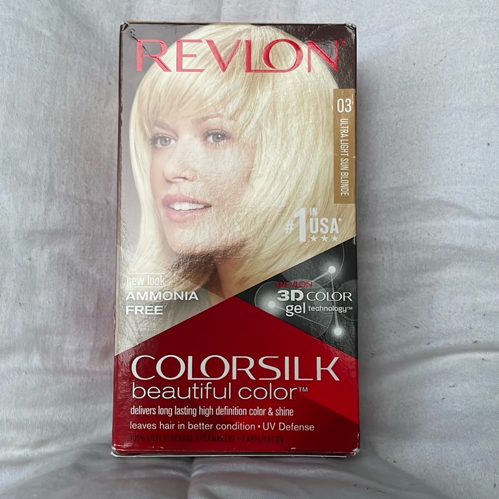 Revlon Colorsilk Beautiful Color, Ultra Light Sun Blonde 03